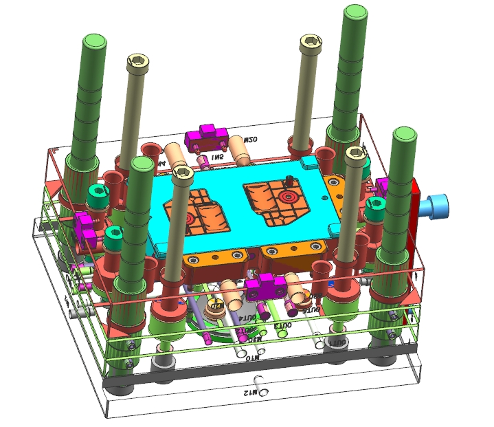 蘇州精密模具設(shè)計,冷流道模具母模
