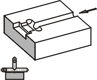 注塑模具邊緣薄片澆口或薄膜澆口應用