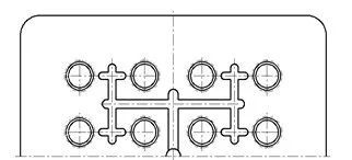 模具設(shè)計按平衡式排位
