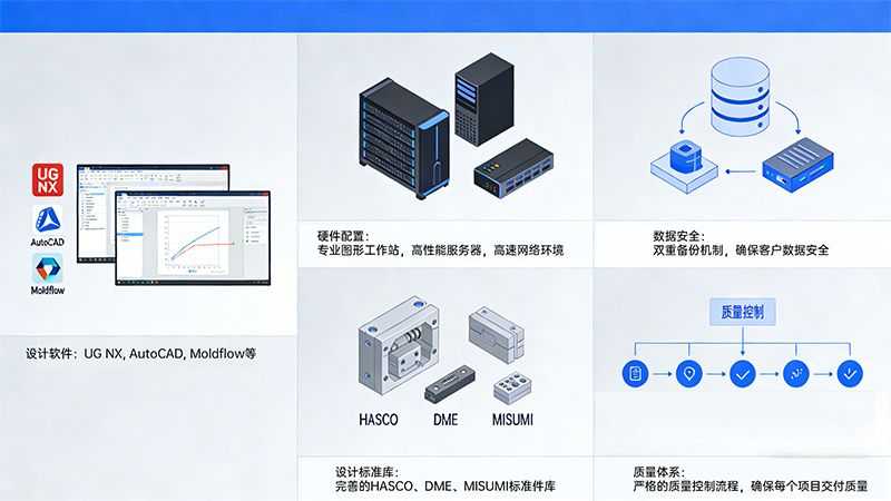 中正通模具設(shè)計(jì)專業(yè)軟件及硬件設(shè)備 中正通設(shè)計(jì)中心-專業(yè)設(shè)備與技能展示